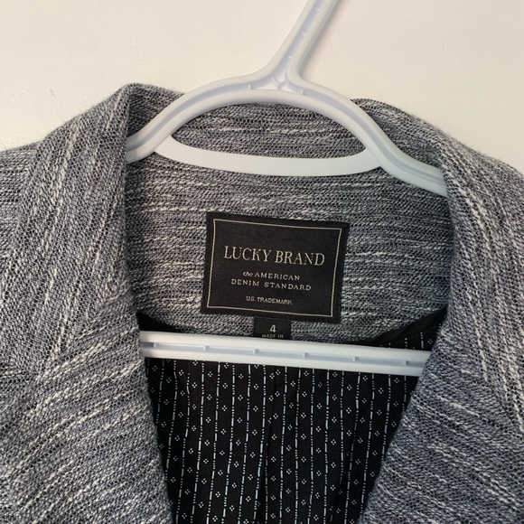 Lucky Brand Women’s Blazers Size 4 - Picture 4 of 6